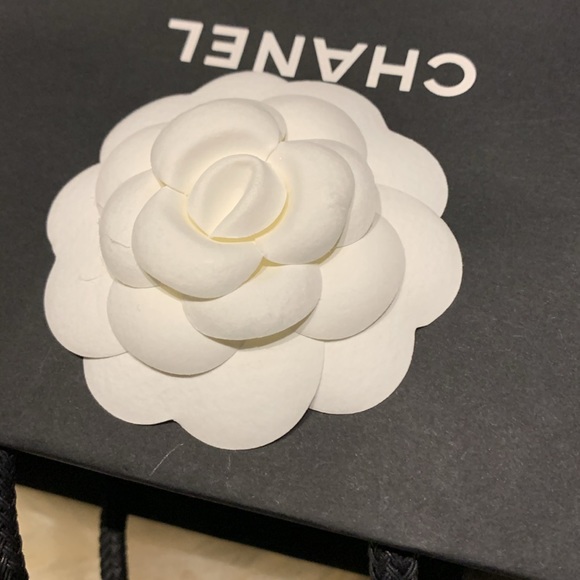 Set of 2 Chanel Shopping Bags Black authentic - Picture 9 of 9